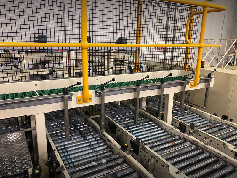 Processing plant and packing lines