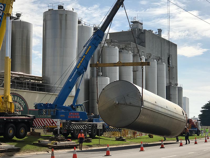 installing metal silos